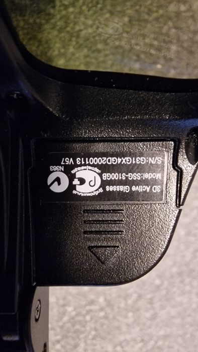 Okulary migawkowe aktywne 3D Samsung SSG-3100GB 2pary