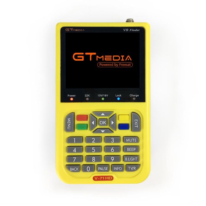 GT Média V8 Finder - localizador de satelites