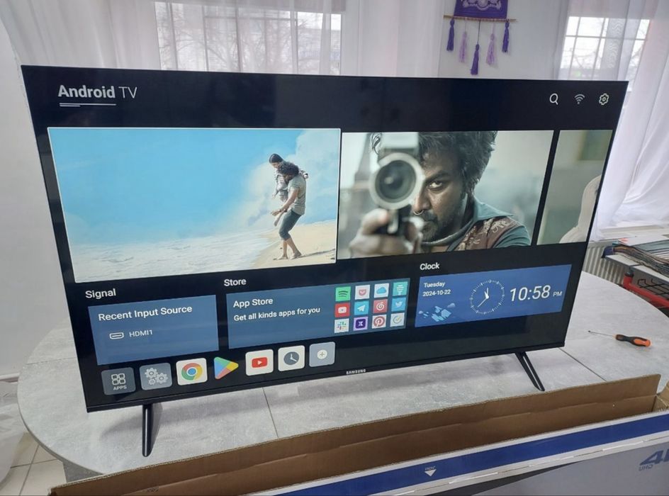 Телевизор Samsung 4K Smart TV T2 50 45 42 32 24 Wi-Fi T2 IPTV Гарантія 12 місяців