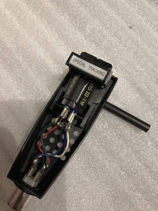 Headshell Ortofon com Shure V15 lll TM64585634573825124