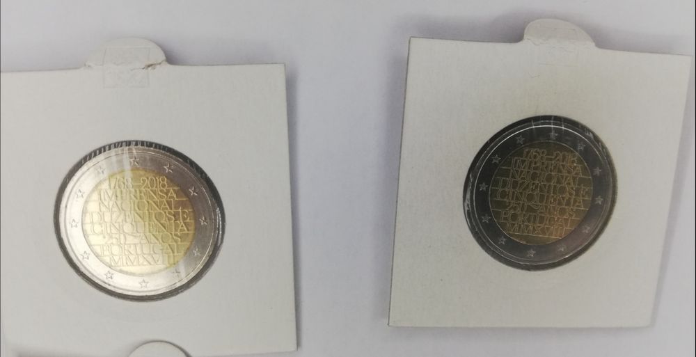 Moedas de 2€ comemorativas UNC