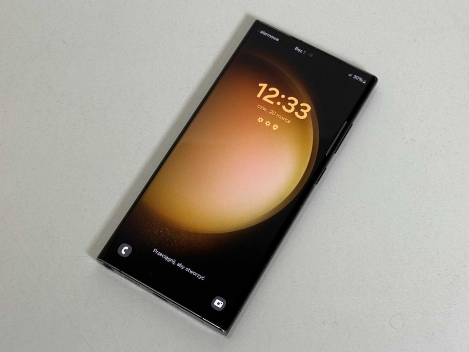 Samsung Galaxy S23 Ultra 256GB Czarny - Gwarancja - Stan BDB