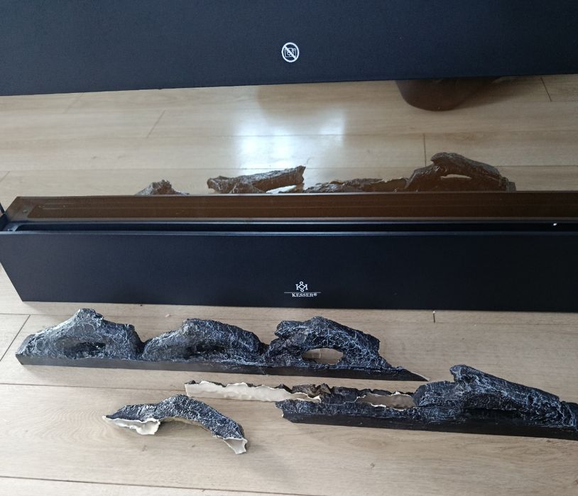 Kominek elektryczny ozdobny Kesser