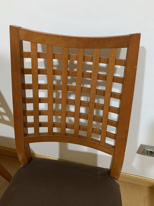 Conjunto 6 Cadeiras em Cerejeira