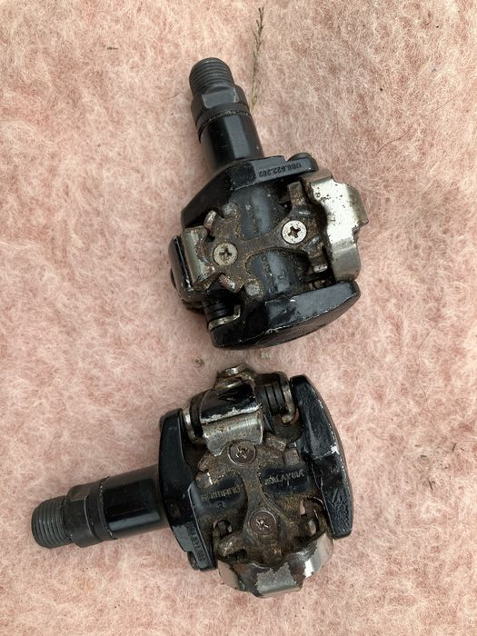 Pedais de encaixe shimano