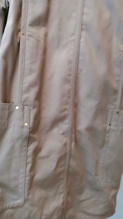 Jaqueta comprida mango algodao, blazer e trench