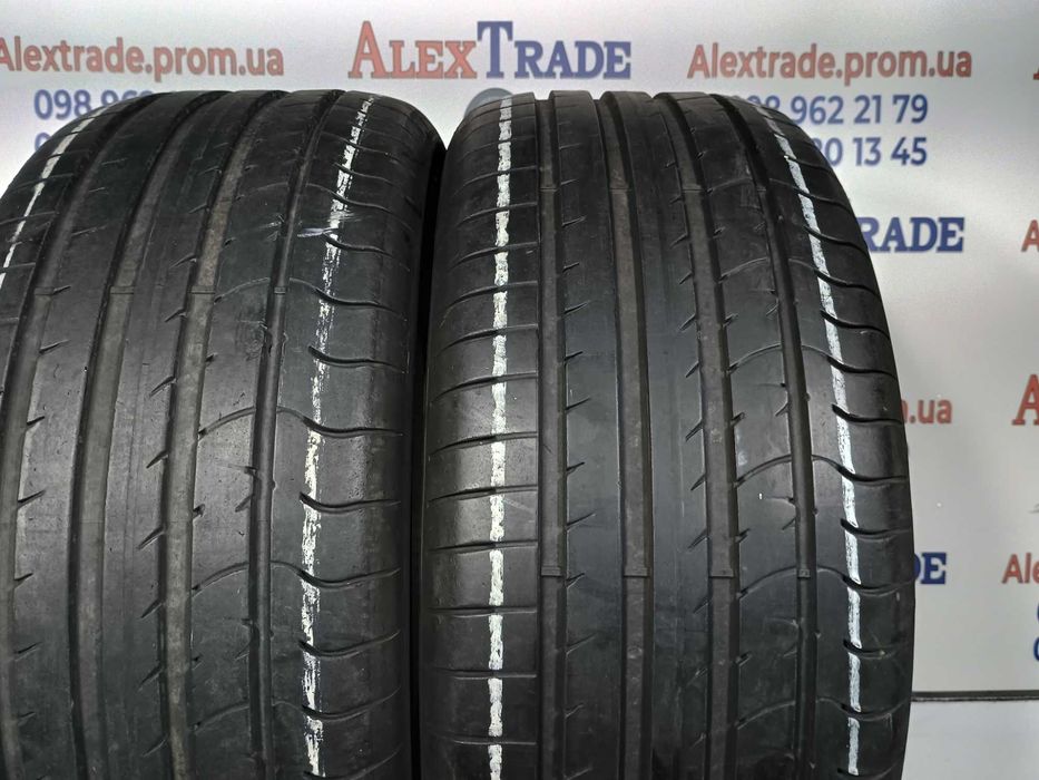 2шт 235/45 R17 Sava Intensa UHP 2 літні шини вживані, протектор 6мм