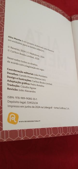 Quatro revistas Alta Mente,  novas