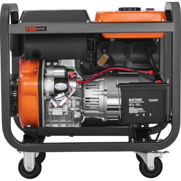 Agregat Prądotwórczy 8kW 230V Generator Diesel New Mod Jakość *