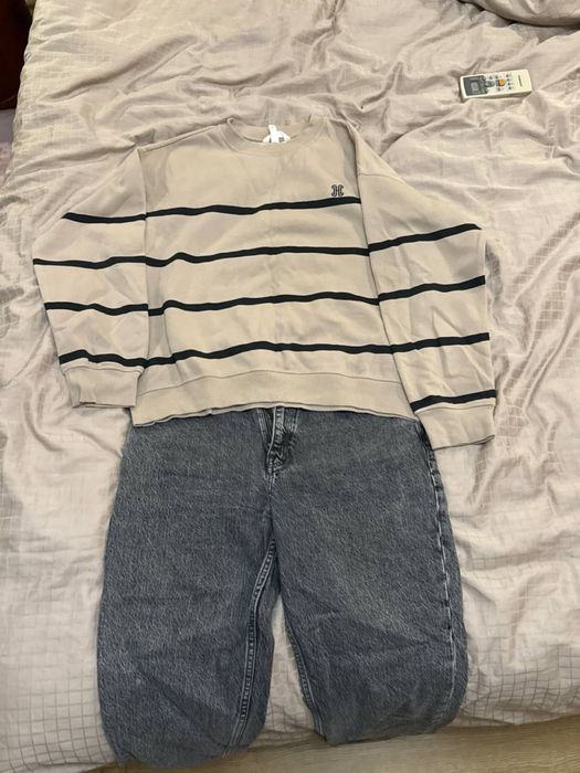 Джинсы и кофточка