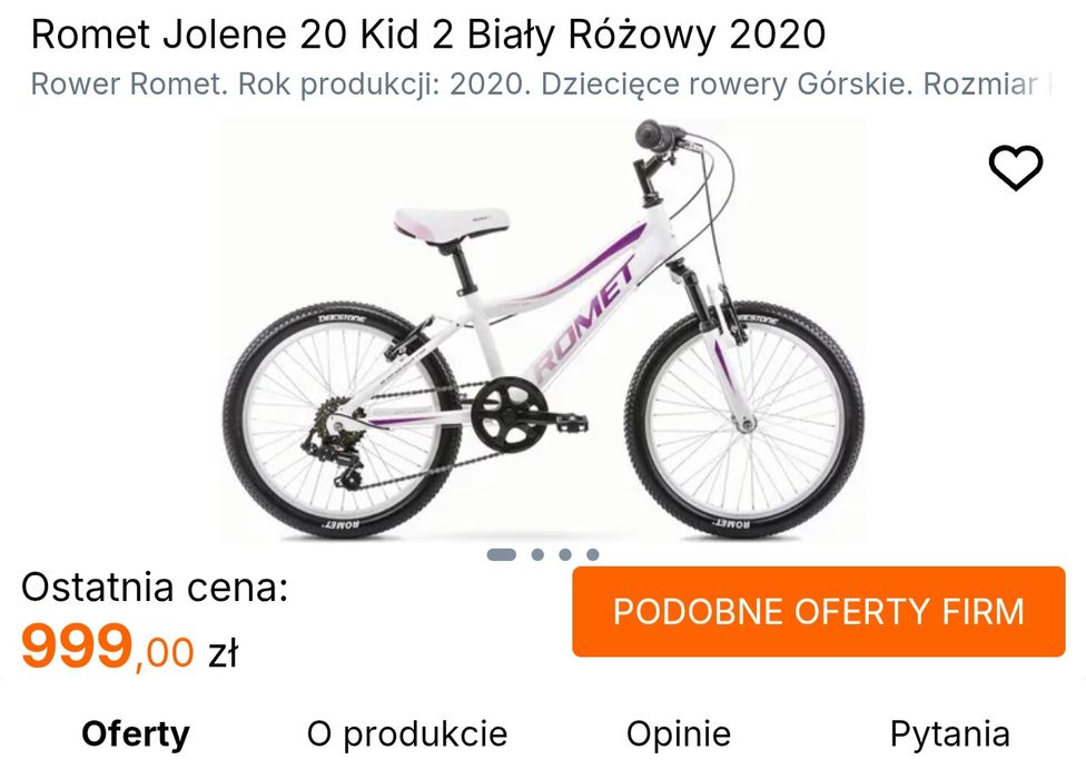 Romet Jolene 20 Kid