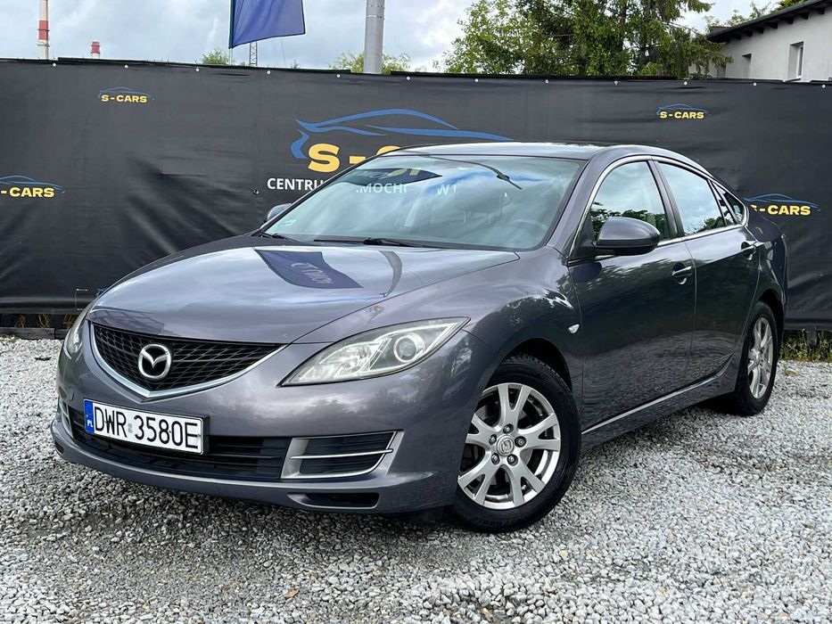 Mazda 6 1.8b • DŁUGIE OC i Przegląd • NISKI PRZEBIEG • ALUFELGI • Zamiana