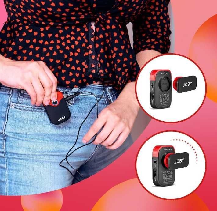 Joby Wavo Air microfone sem fios
