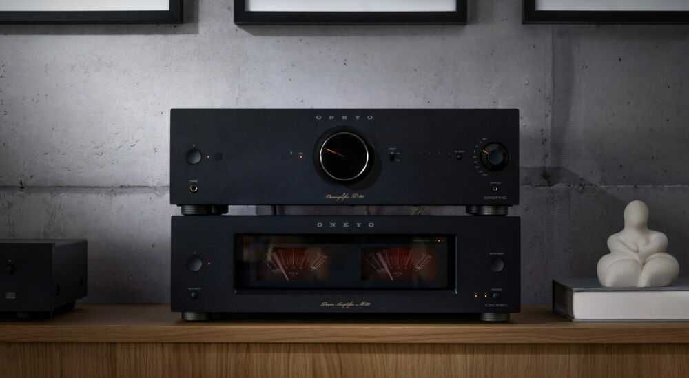 Najnowszy Onkyo Icon P-80 + M-80 Preamp Streamer 2x 200W sklep WROCŁAW