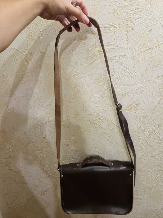 Жіноча шкіряна сумка , портфель Zatchels England