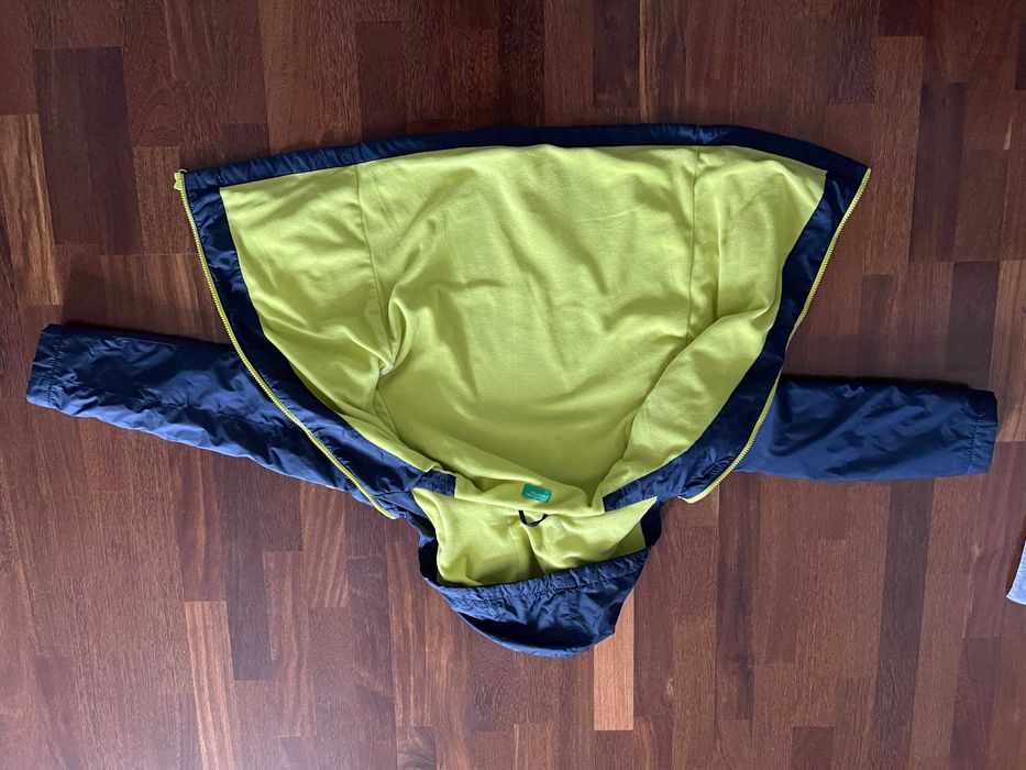 Ocieplana kurtka United Colors of Benetton długość 57 cm