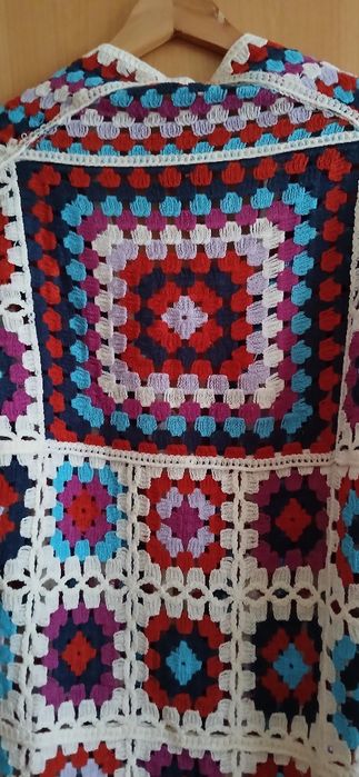 Casaco de crochet Natura, com etiqueta