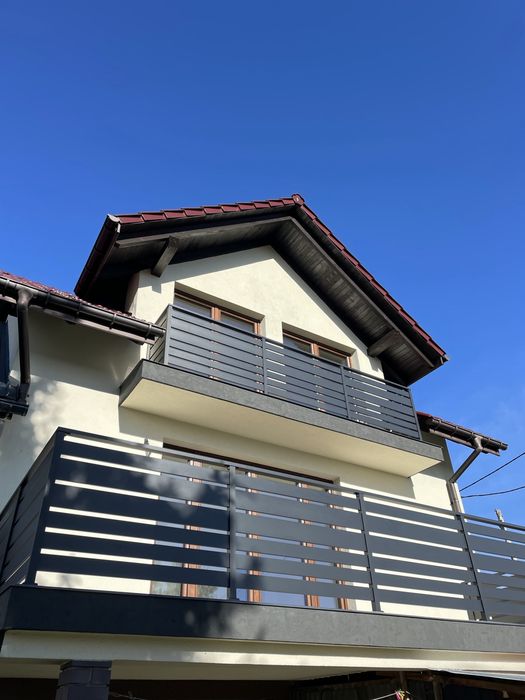 Balustrada balkonowa aluminiowa