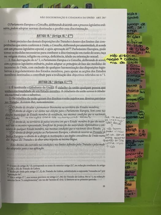 Tratado de lisboa - 8.º edicao com notas
