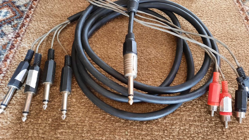 cabos Balanceado 4 canais Cabo Cordial