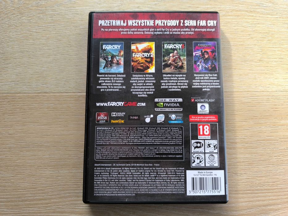 Far Cry The Wild Expedition [PC] (POLSKA WERSJA) Wydanie 1+2+3 - BOX