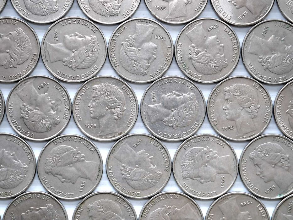 Lote de 55 Moedas 25 Escudos 1985