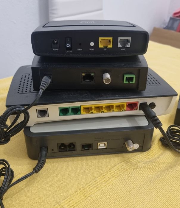 Boxes e Routers Tv Cabo valor cada