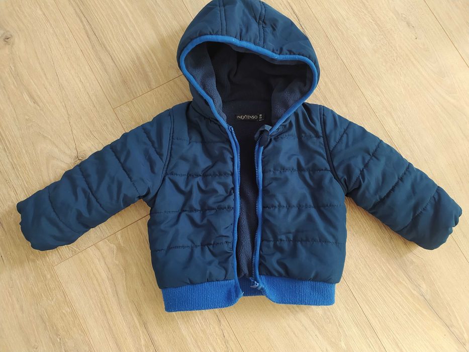 Kurtka zimowa przejściowa chłopięca 80