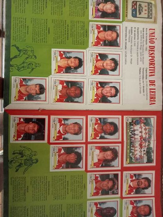 caderneta panini de futebol,estrelas do campeonato,época 94-95- faltam 49 cromos de 367