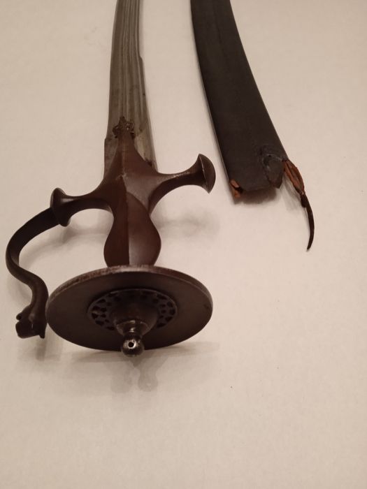 Espada rara indiana "talwar"