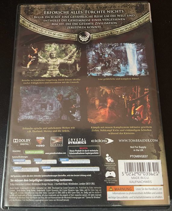 Gra  PC Tomb Raider Underworld