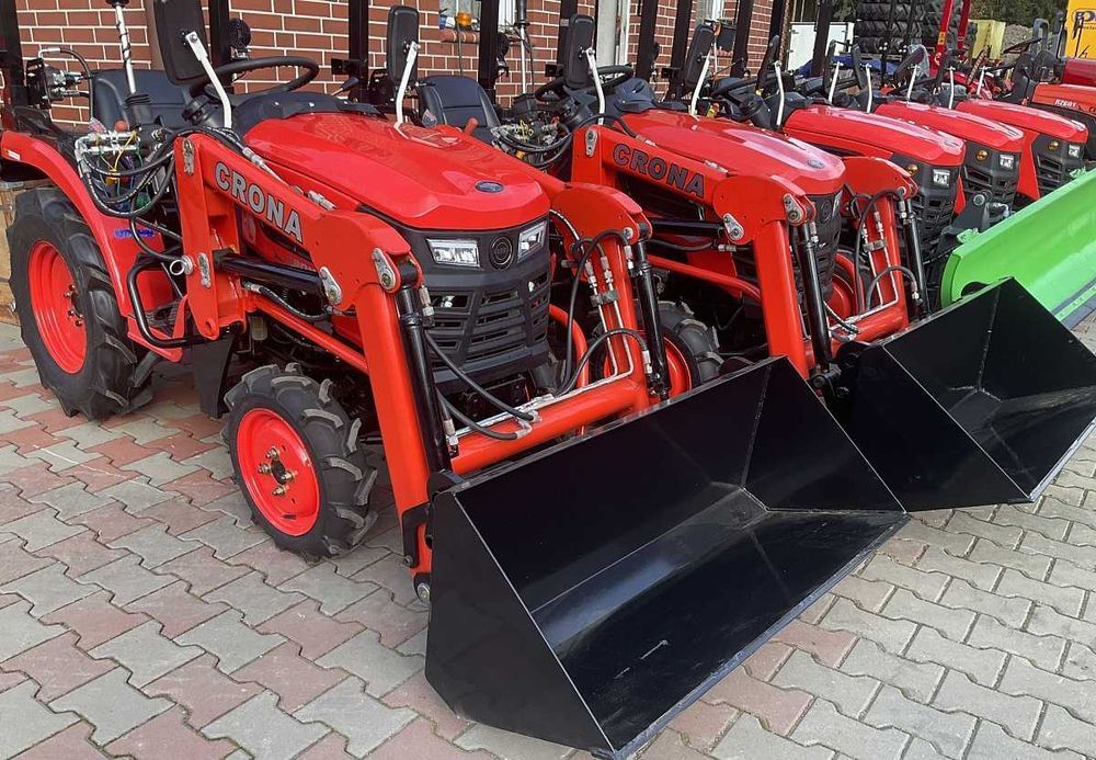 Traktor ciągnik CRONA CR254 4x4 25KM Homologacja DIESEL + ŁADOWACZ TUR