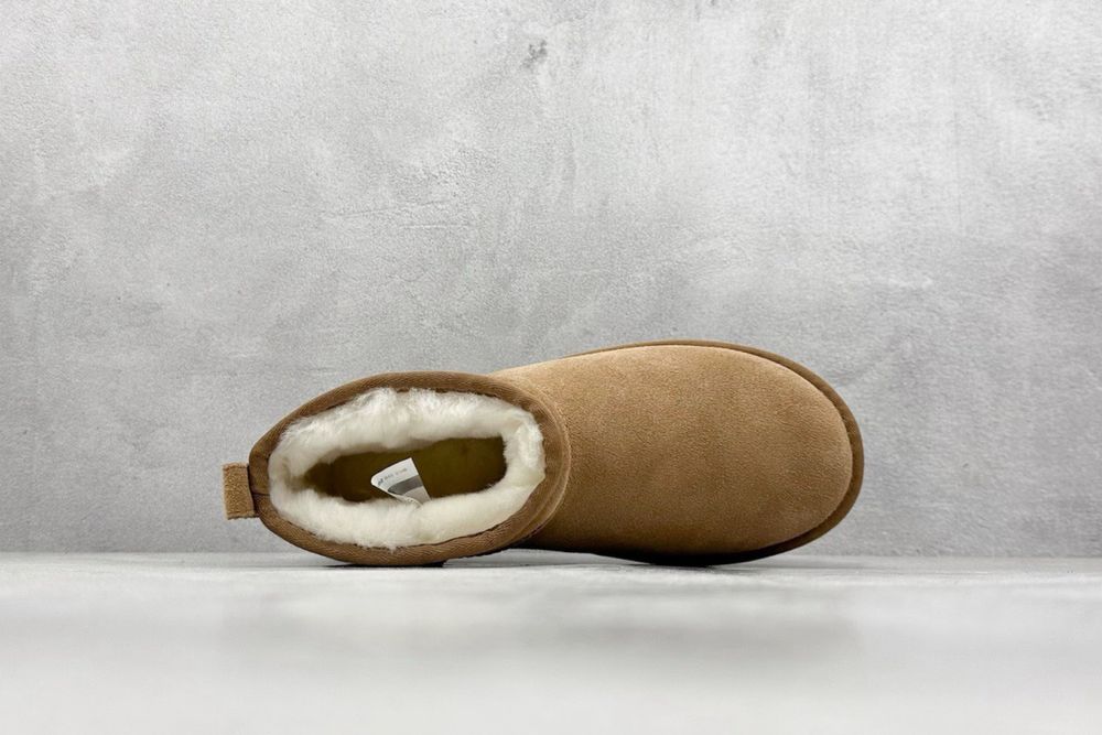 Женские угги ugg на платформе  коричневые беж наличие