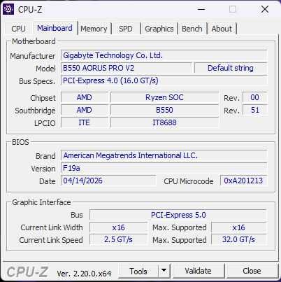 Материнская плата Gigabyte B550 AORUS PRO V2 (sAM4, AMD B550)