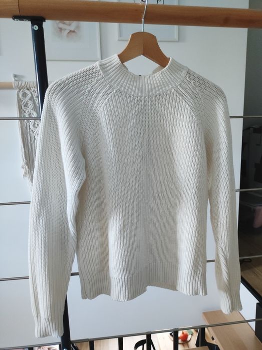 Biały Sweter H&M r.S/M
