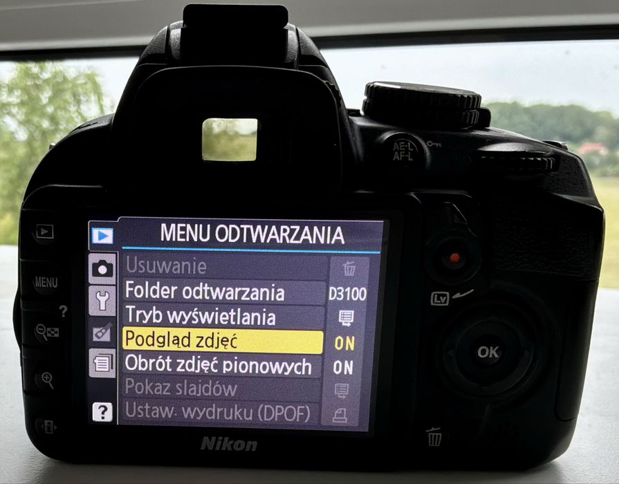 Nikon D3100 + Nikkor 18-105 VR | 22 tys. zdjęć | komplet + pudełka