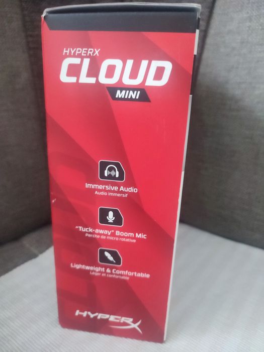 HyperX Cloud Mini przewodowy zestaw słuchawkowy do gier dla dzieci