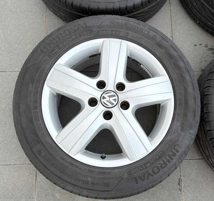 Felgi Aluminiowe koła 17” et55 7j 5x120 VW T5 T6 Multivan Caravella