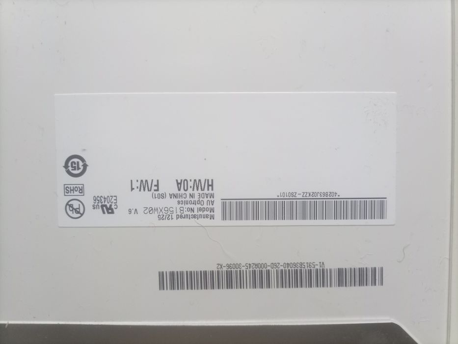 Продам 2 матриці 15.6 на 30 pin