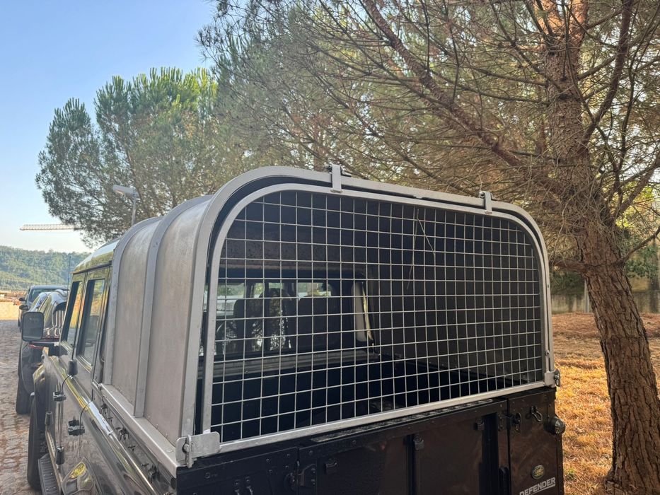 Caixa de de carga em metal  para Land Rover defender 110 Crew Cab