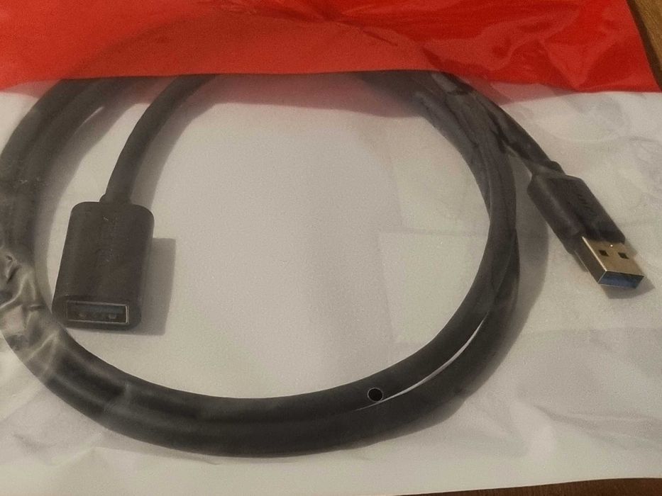 Cabo USB 3.1 macho-fêmea (1 m)