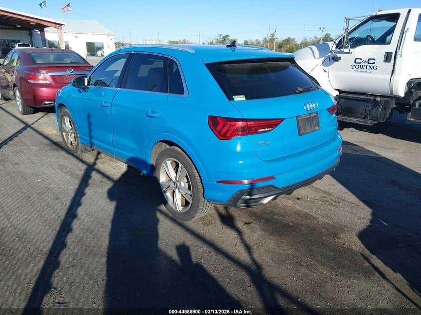 Разборка Audi Q3 83A 2019-2024 LV5C Капот Фары Бампера Двери Ходовая Крылья Ляда кришка багажника Ауди