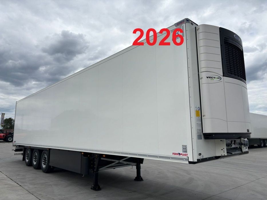 Schmitz Cargobull odbiór w Polsce, 2026r. Doppelstock podwójny załadunek SKO 24/L,  z Carrier Vector 1550  klapy wentylacyjne