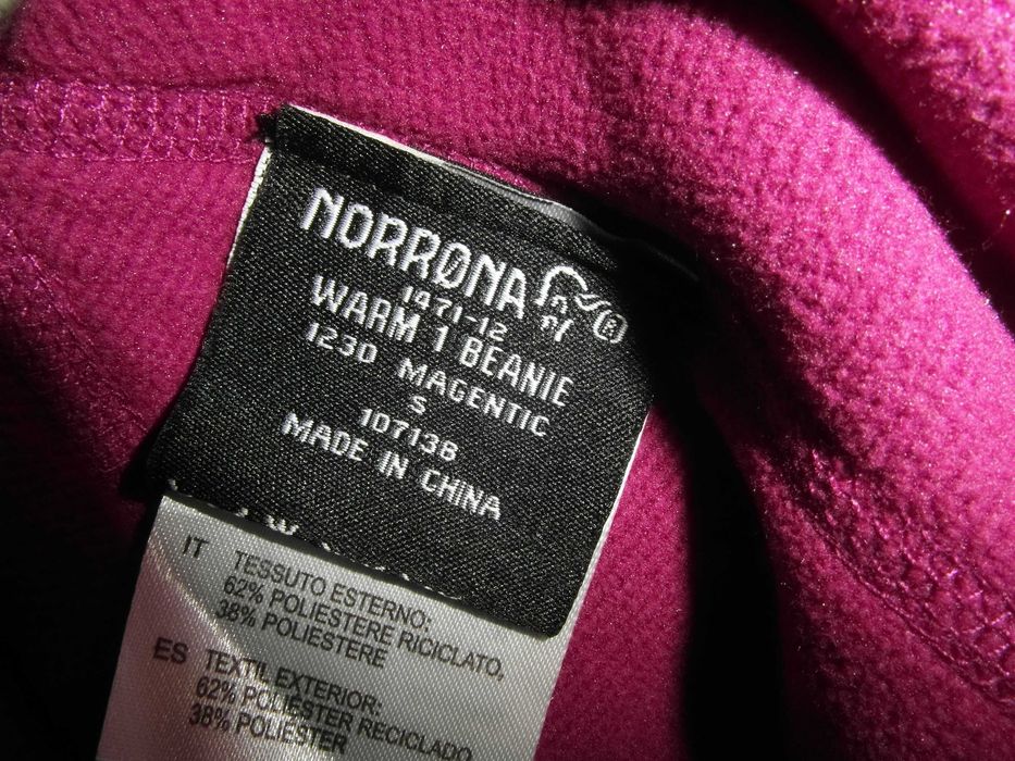 Norrona Warm Beanie Polartec Czapka Damska BDB