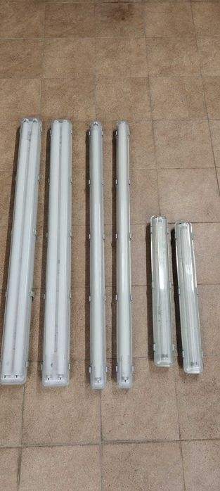 Oprawa świetlówki, Jarzeniowej 6szt. kompletne z Jarzeniówkami