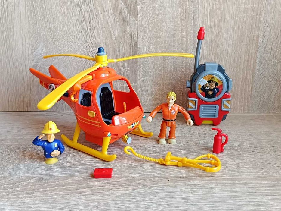 Vintage zestaw Helikopter Wallaby *Strażak Sam*. Simba 2009
