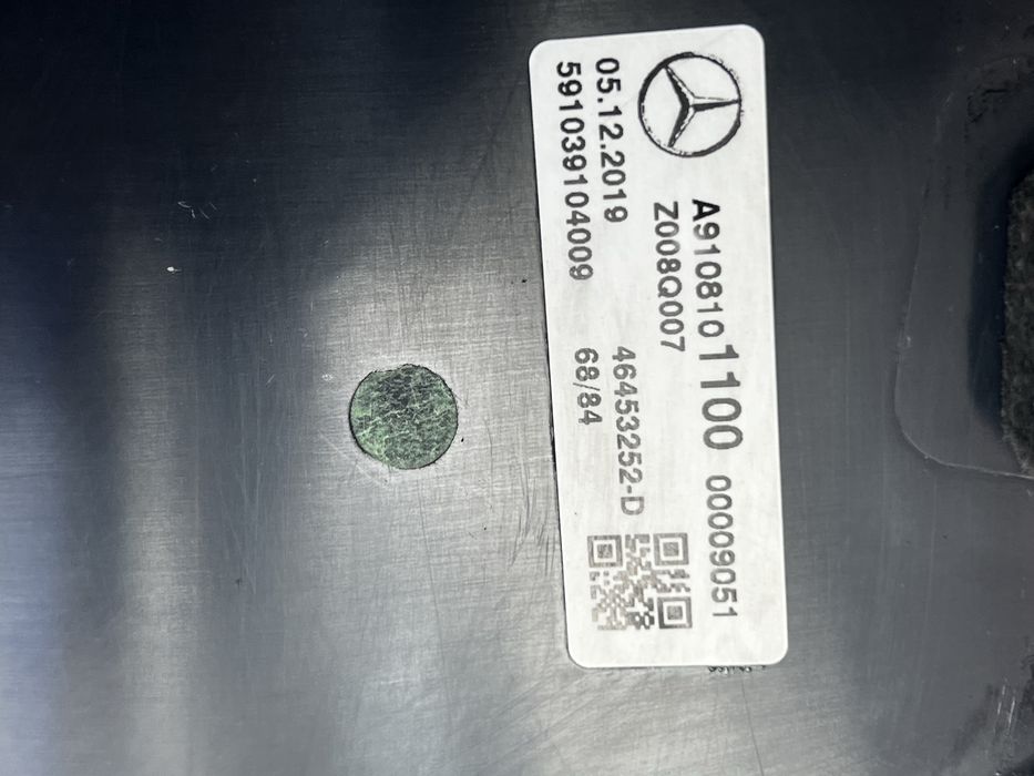 Lusterko lewe sprinter 907/910 9 pin