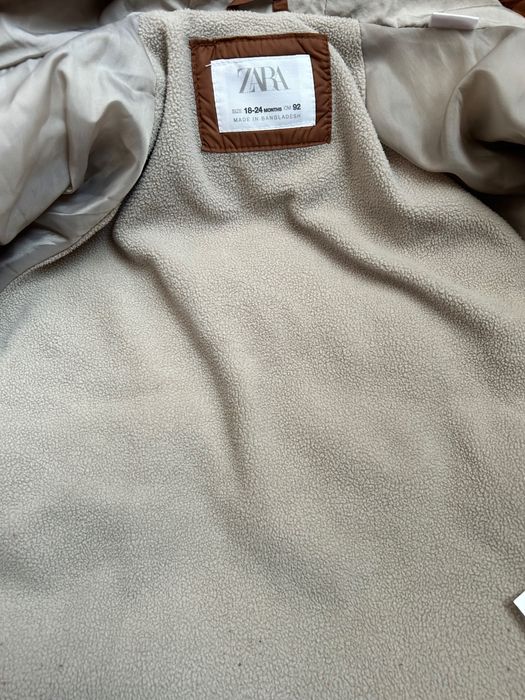 Зимова куртка для хлопчика 92-98см від Zara!