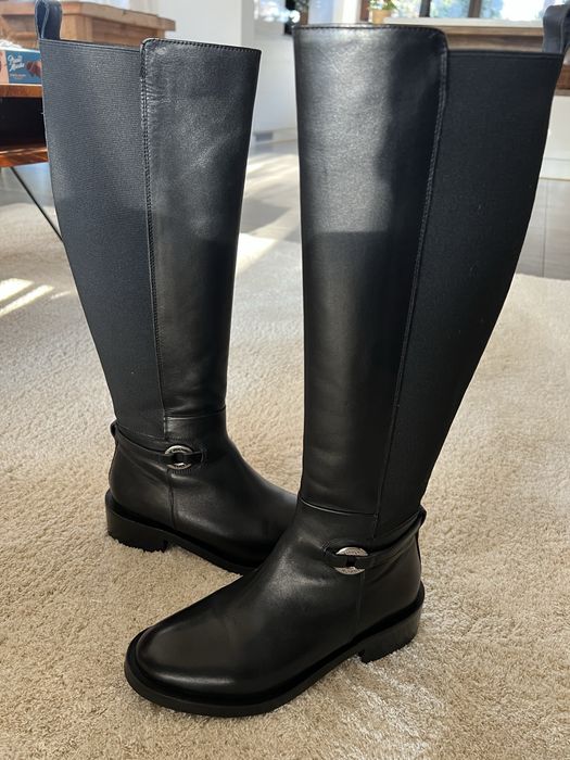 Kozaki skórzane Gino Rossi rozmiar 36