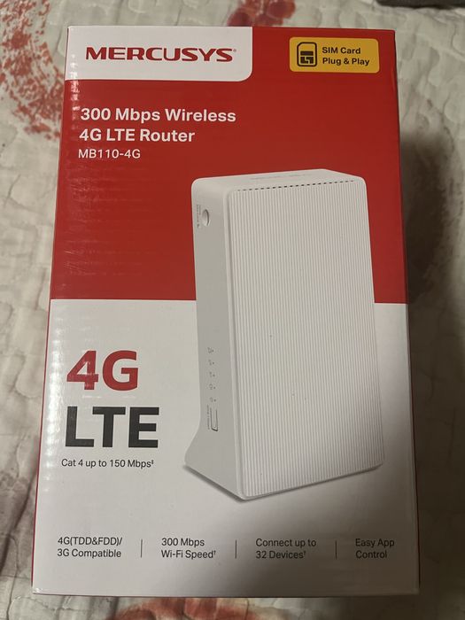 Mercusys Router 4G LTE MB-110